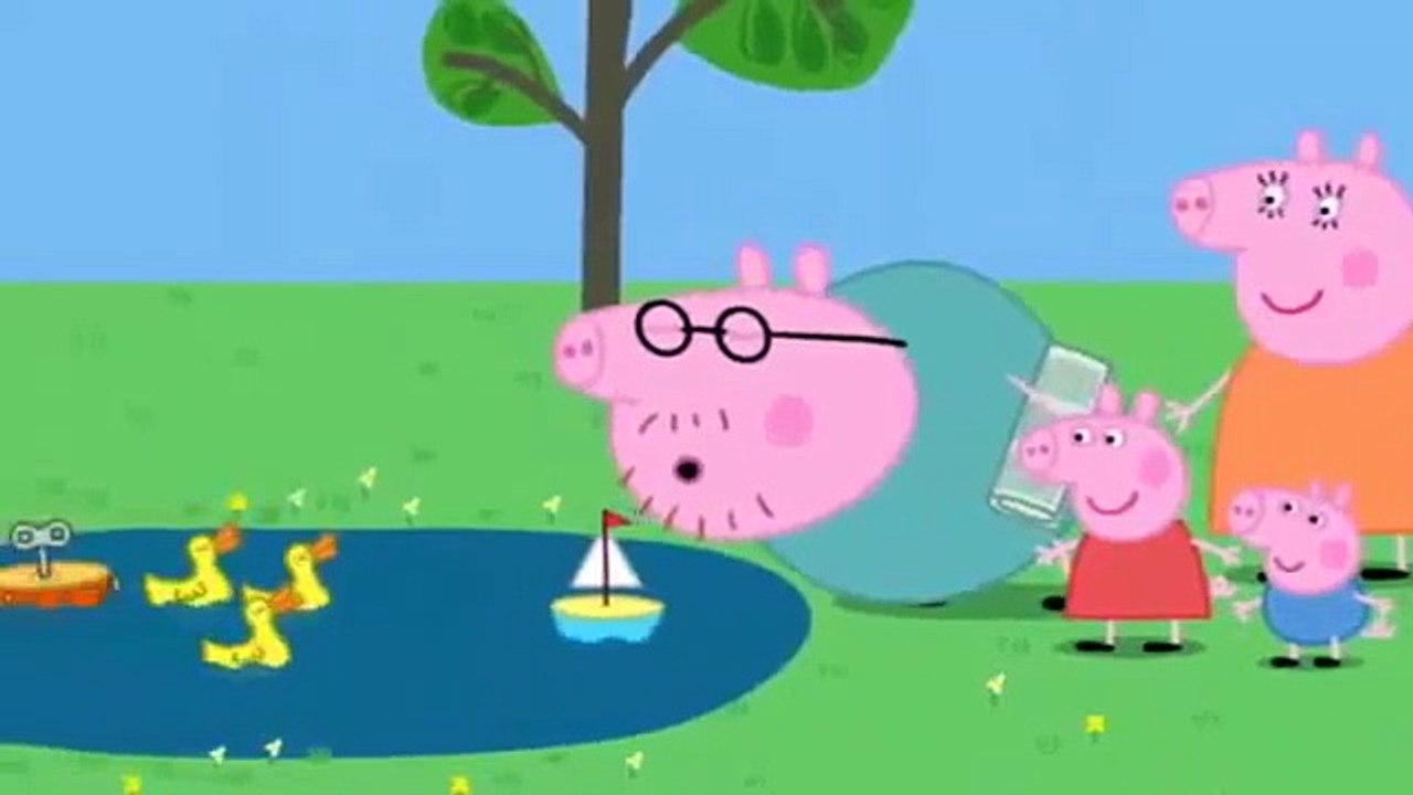 Peppa Pig s02e12 The Boat Pond clip4