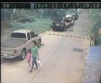 Bag Snatching infront of my house in Naklua caught by our CTTV
