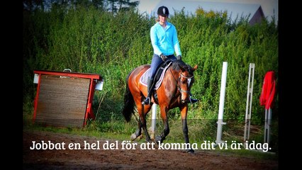Vår resa, från travhäst till ridhäst!