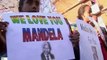 South Africa's President Jacob Zuma sings for Mandela