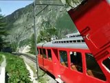 Chamonix ... A Ride on The Montevers Mountain Railway to see the Mer de Glace Glacier