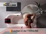 Badewanne mit Tür - Twinline von Artweger