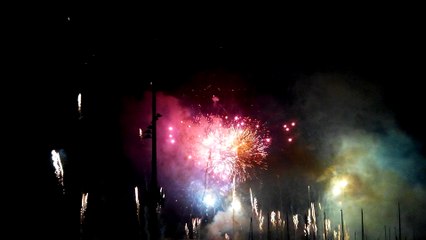 Marseille Vieux-Port 14 juillet 2015 feu d'artifice fête nationale