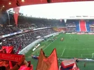 PSG - LeMans : Entrée des joueurs