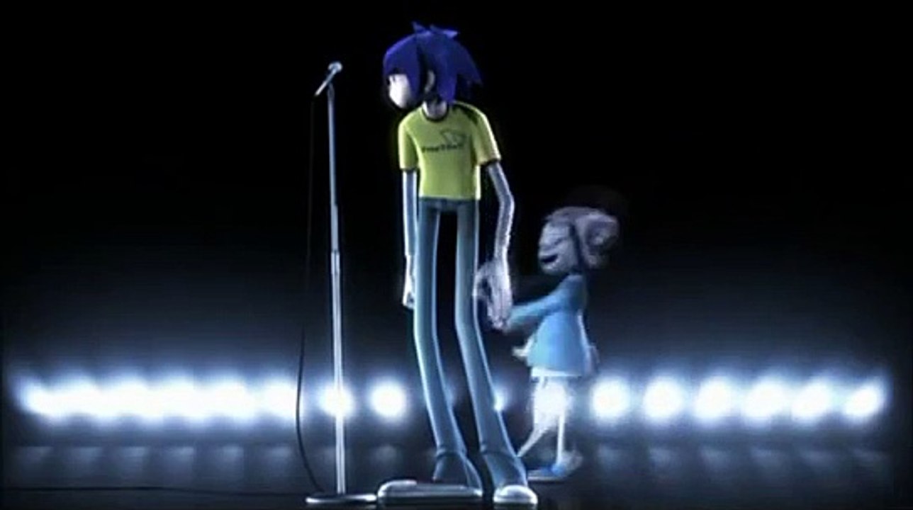Gorillaz Clint Eastwood (Live) (3D Hologram 2D Visual) video