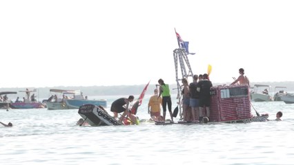 Beer Boats Battle to be the Best at Darwin’s Beer Can Regatta