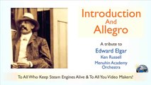 Beautiful Music Of Steam: Elgar Introduction & Allegro -- Great Steam Trains British Classical Music