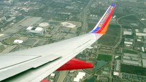 Southwest Airlines Landing in Houston