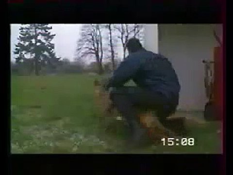 POLICE K9 DOG ATTACKS DURING TRAINING
