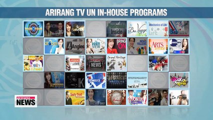 Arirang TV to broadcast Korea's diverse news, current affairs, and culture to UN