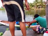 Crazy Thai Drag Race Long-tail boat