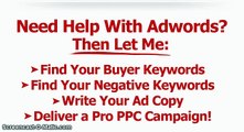 Need Help With Google Adwords?  Expert Adwords Consultant & Management Services