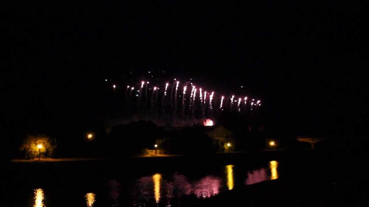 Feu d'artifice Carcassonne 2015