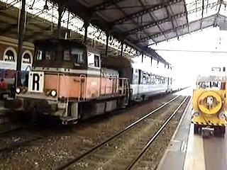 SNCF trains at toulouse and Narbonne