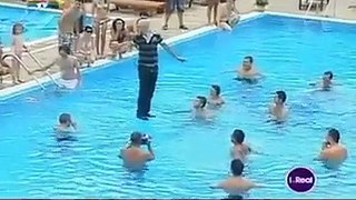 Man walking on water - Amazing video