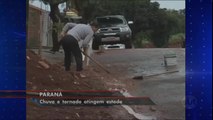 Chuva provoca estragos em 35 cidades do Paraná