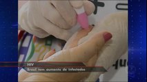 Cresce o número de portadores do vírus HIV no Brasil