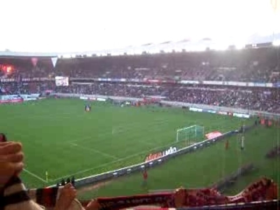 Entree des équipes psg-le mans