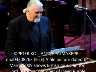 Jon Lord RIP - Emotional Video Tribute