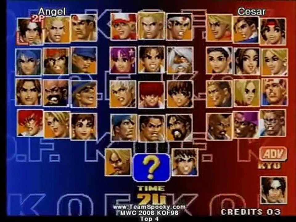 MWC KOF 98 TOURNAMENT 2008