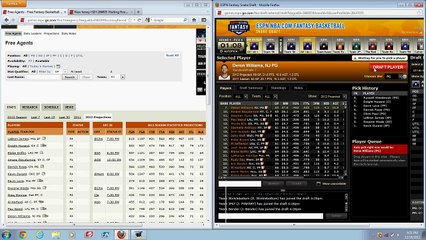 Full ESPN Fantasy Basketball Snake Draft With A Tutorial On How To Draft The Best Team