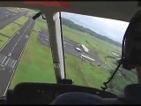 Helicopter Landing at Hilo Hawaii Blue Hawaiian Helicopters