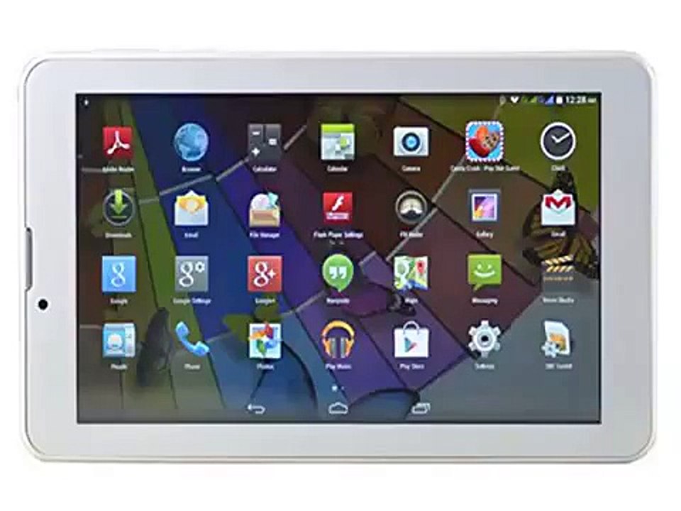 New ibowin M710Q 7 inch 3G Tablet, Dual Sim Card Phone (White) Top