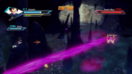 Dragon Ball Xenoverse (PS4) Goku and Vegeta vs. Super Buu