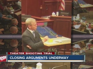 DA in theater shooting trial closing: He was sane