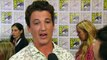 Miles Teller - Reed Richards - Mr. Fantastic - Fantastic Four Panel - Hall H - 20th Century Fox at Comic-Con 2015