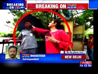 Diplomat slapped cop in New Delhi?