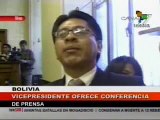 Masacres en Perú: Declaraciones de Álvaro García Linera  vicepresidente de Bolivia