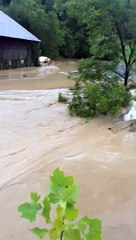 House Washed Away in Kentucky Flooding