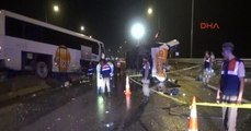 İki yolcu otobüsü çarpıştı: Çok sayıda ölü ve yaralı var