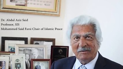 Abdul Aziz Said on the conflict in Syria