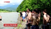 Sochi 2014 Olympics;Tourist helicopter CRASHES into River near Sochi