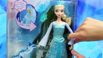 ICE POWERS ELSA Frozen Disney Princess Doll Attacks Villains Hans, Barbie & Little Mermaid Ursula