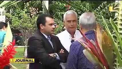 Garden party dans les jardins du Haussariat à Papeete - 14 juillet 2015