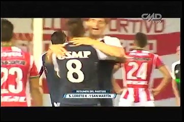 Sport Loreto vs San Martín: Así golearon a los santos (VIDEO)
