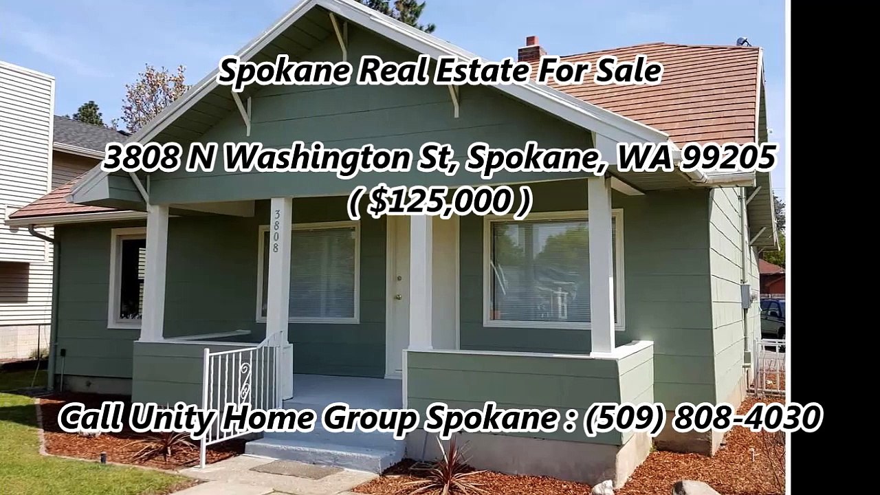Spokane Real Estate For Sale by Unity Home Group Spokane  3808 N Washington St, Spokane, WA 99205