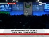 Berlusconi si dimetta o FLI fuori da Governo -  Gianfranco Fini a Perugia 6-7 novembre