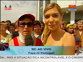 Sic ao vivo - anedota socrates "aperta-me as mamas!"