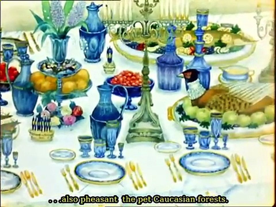 How One Man Fed Two Generals, cartoon, USSR, 1965 (with English subtitles)