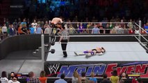 WWE2K15 Epic Compilation Bug Fail and Best WTF moments#1