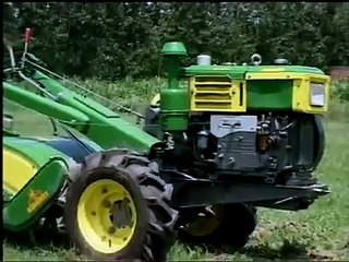 KRANTI POWER TILLER DEMOSTRATION (ROTARY CULTIVATION)