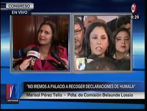 Marisol Pérez Tello considera “injustos” agravios de Nadine Heredia