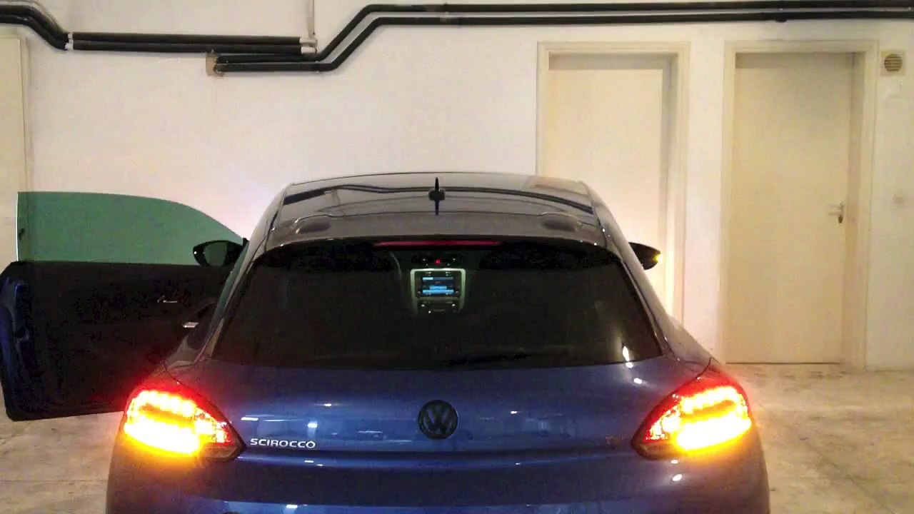 VW Scirocco - Dectane Led Tail lights Red/Smoke