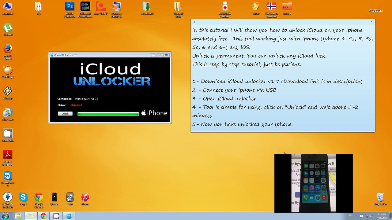 How To Free Unlock iCloud Activation Lock Screen Permanently on Iphone - Any IOS