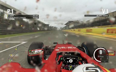 F1 2015. Vuelta rapida-Monza-Ferrari. Gameplay!