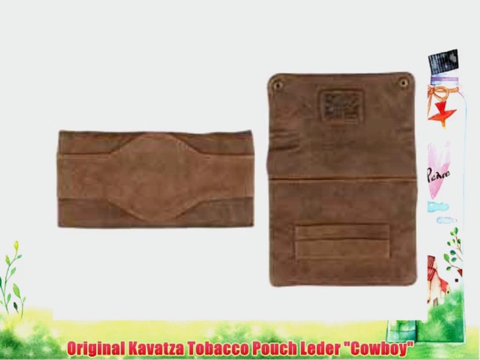 Original Kavatza Tobacco Pouch Leder Cowboy